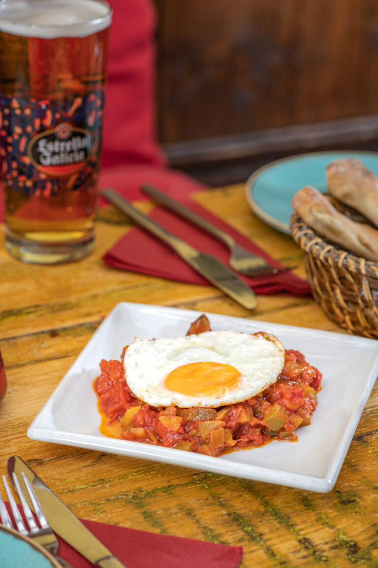 Vegetable Ratatouille & Egg - Food Photography by Bevan Cockerill